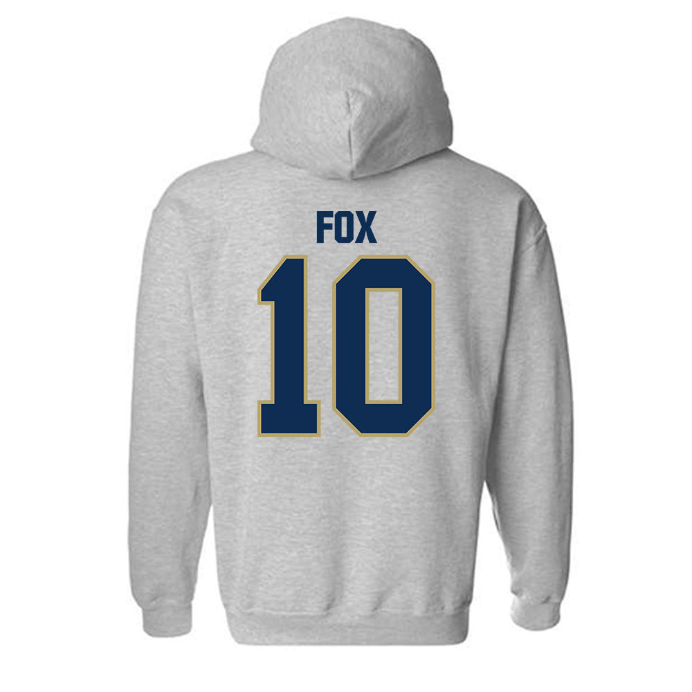 UC Davis - NCAA Women's Lacrosse : Jane Fox - Classic Shersey Hooded Sweatshirt-1