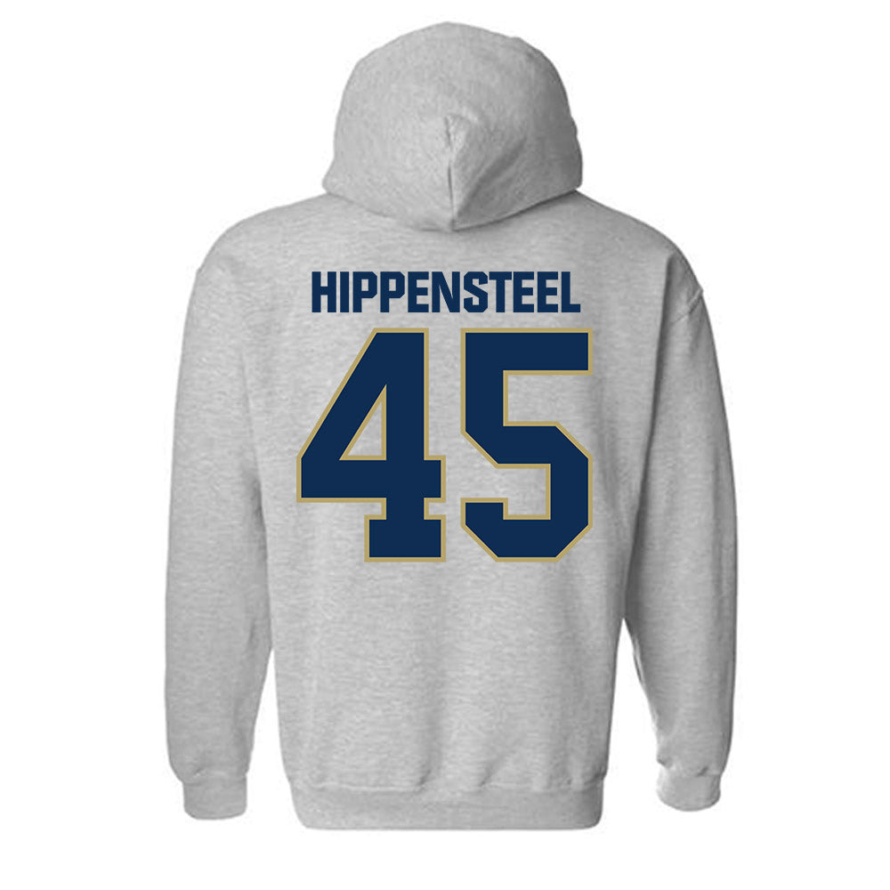 UC Davis - NCAA Baseball : Max Hippensteel - Classic Shersey Hooded Sweatshirt-1