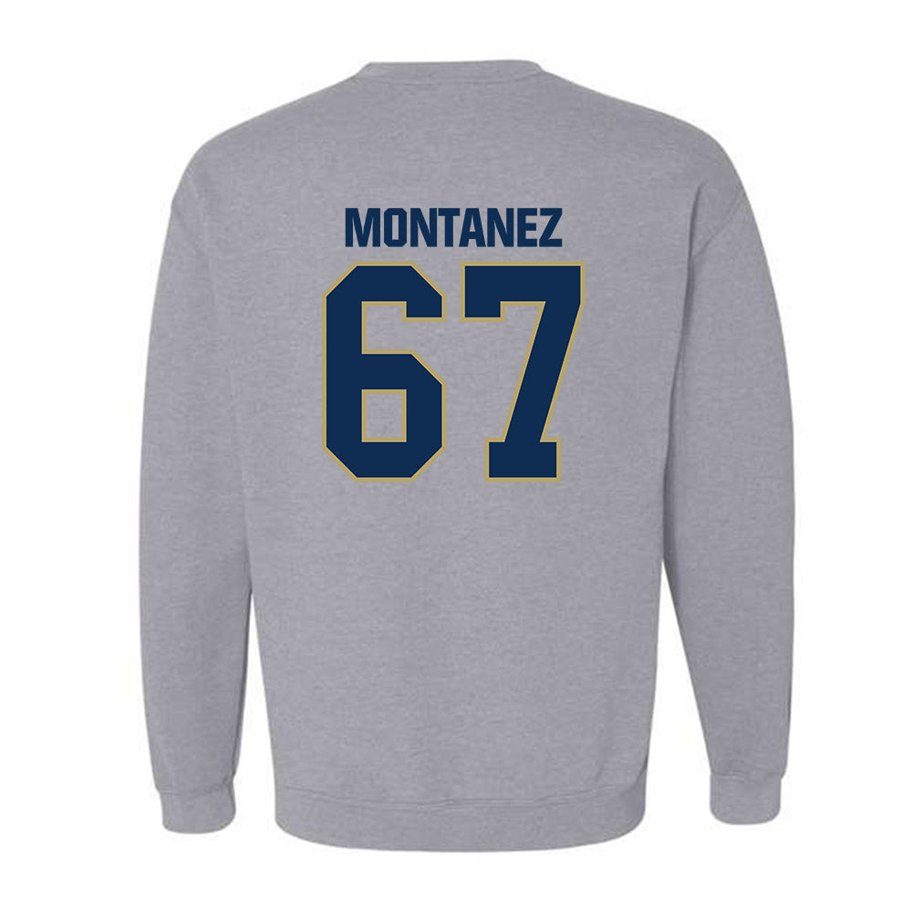 UC Davis - NCAA Football : Jayden Montanez - Classic Shersey Crewneck Sweatshirt-1