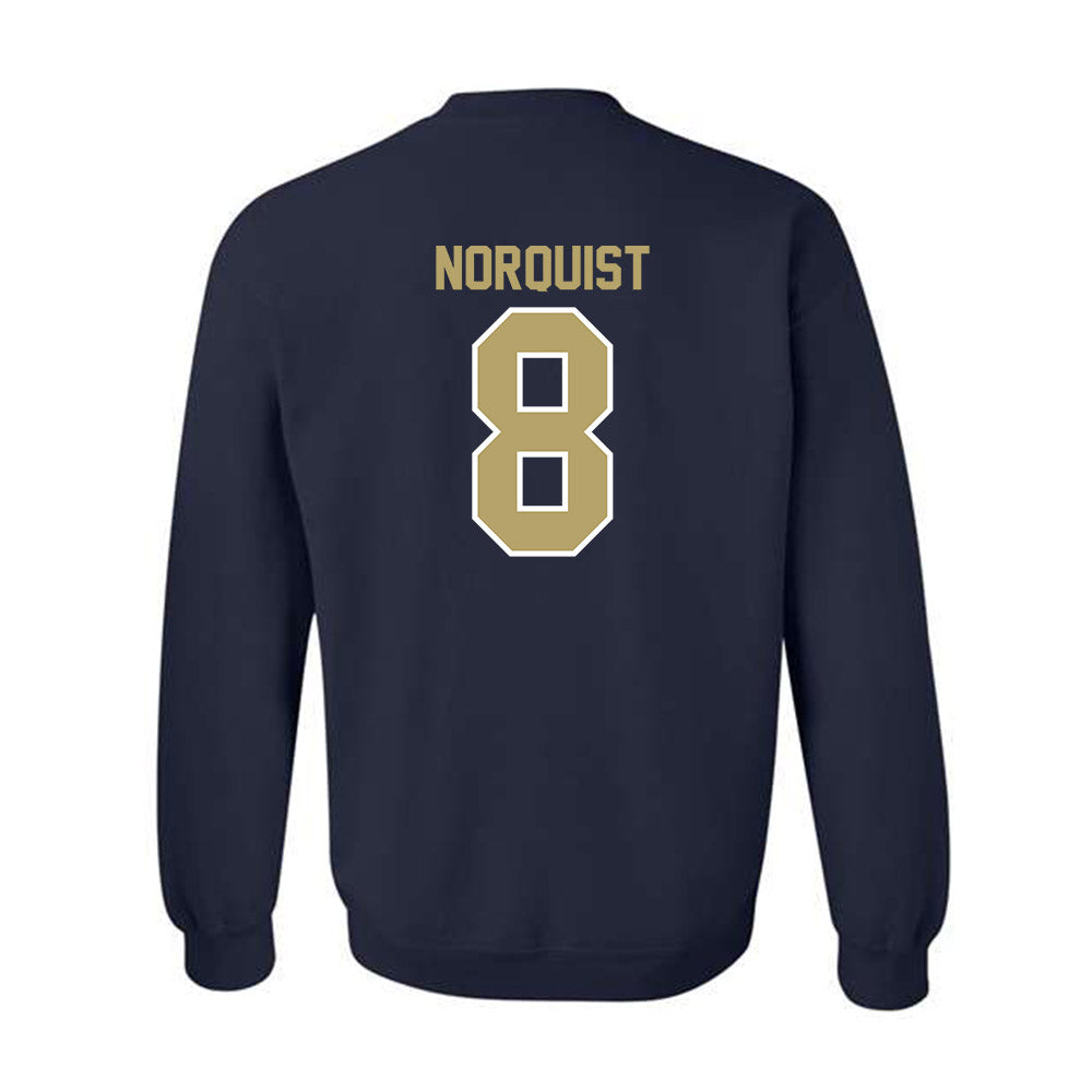 UC Davis - NCAA Softball : Annika Norquist - Classic Fashion Shersey Crewneck Sweatshirt-1