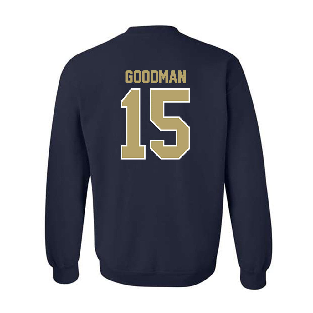 UC Davis - NCAA Men's Soccer : Cason Goodman - Classic Fashion Shersey Crewneck Sweatshirt-1