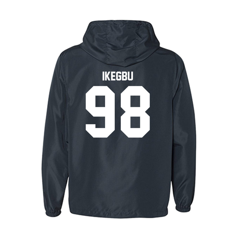 UC Davis - NCAA Football : Ike Ikegbu - Windbreaker-1