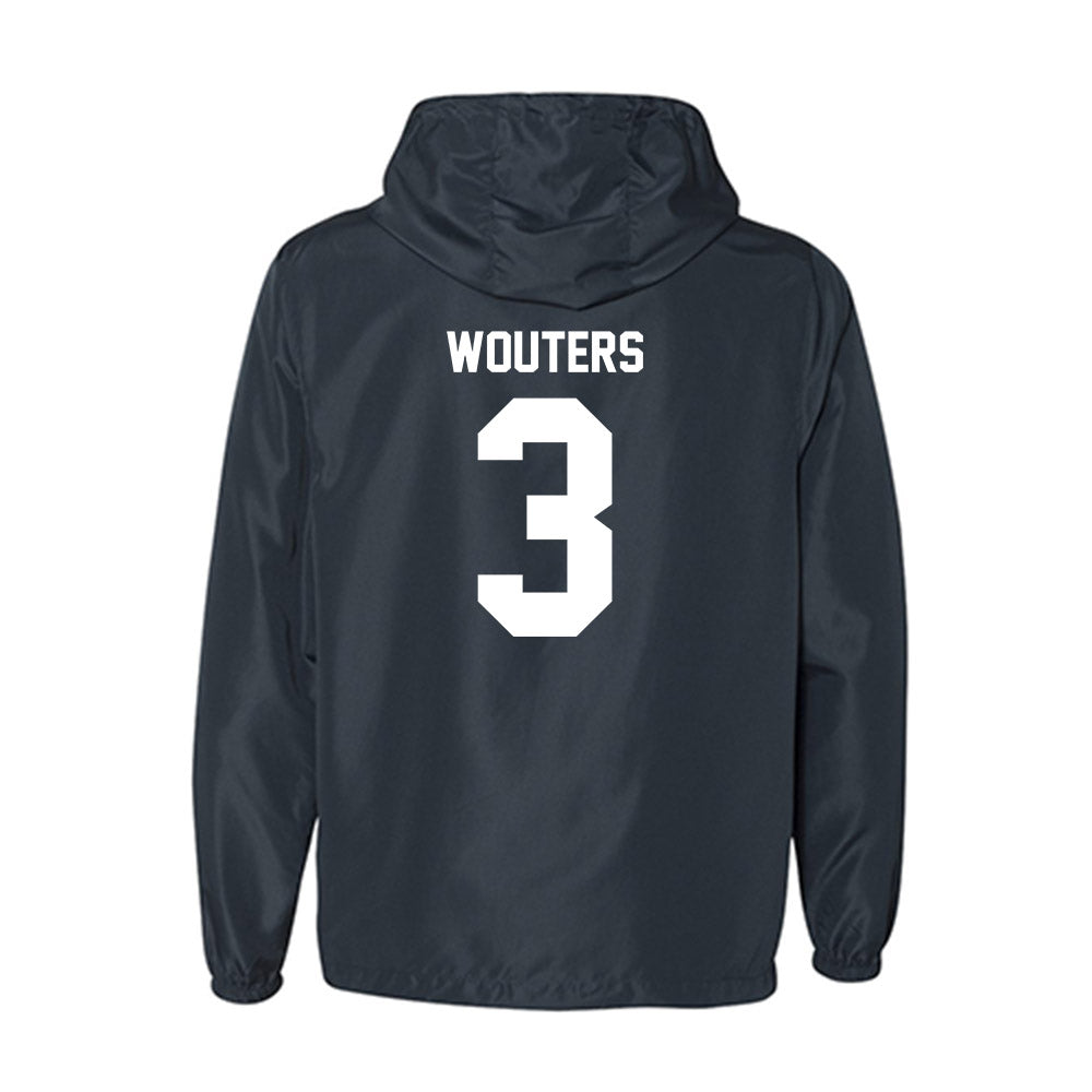 UC Davis - NCAA Men's Soccer : Tristan Wouters - Windbreaker-1