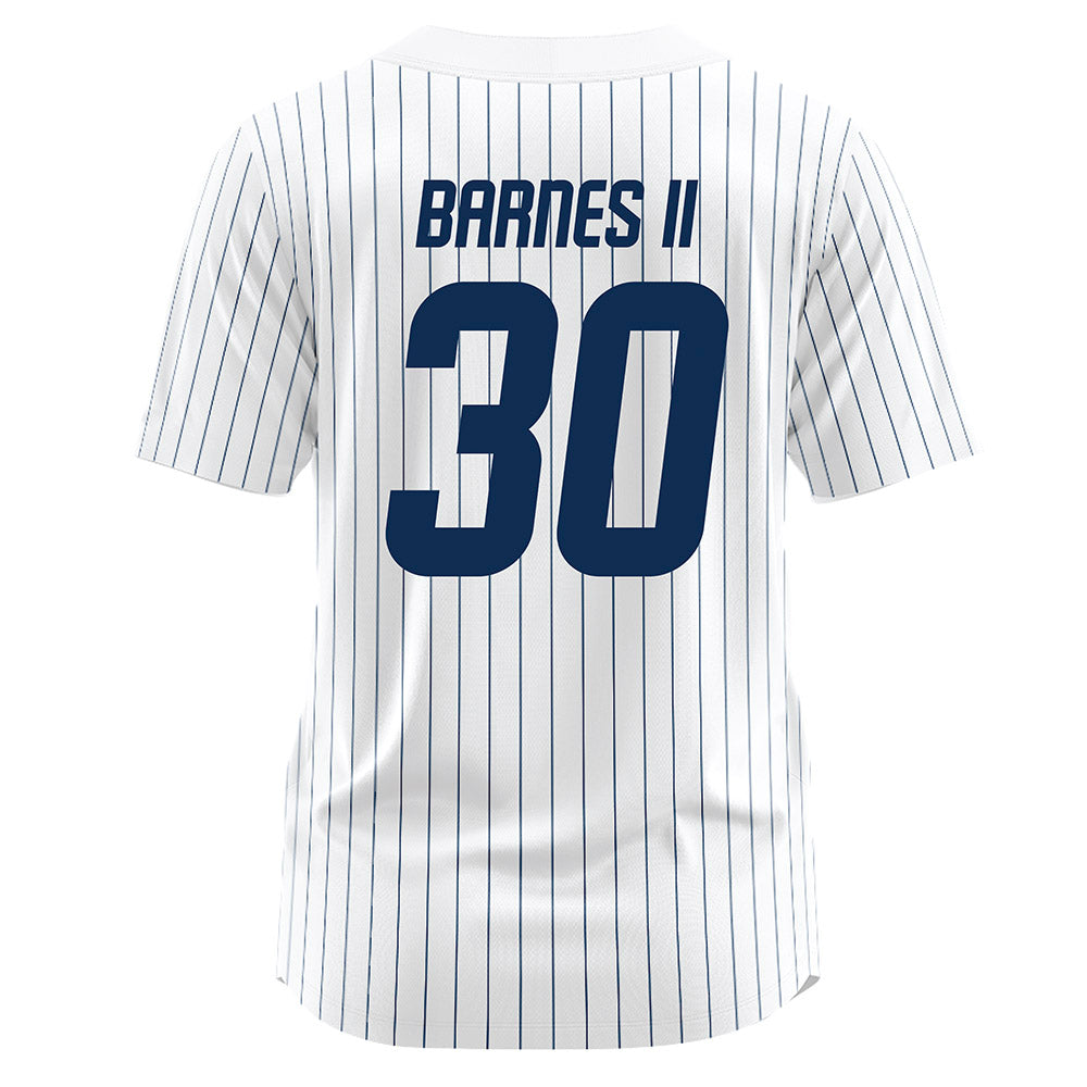 UC Davis - NCAA Baseball : Matthew Barnes II - White Jersey-1