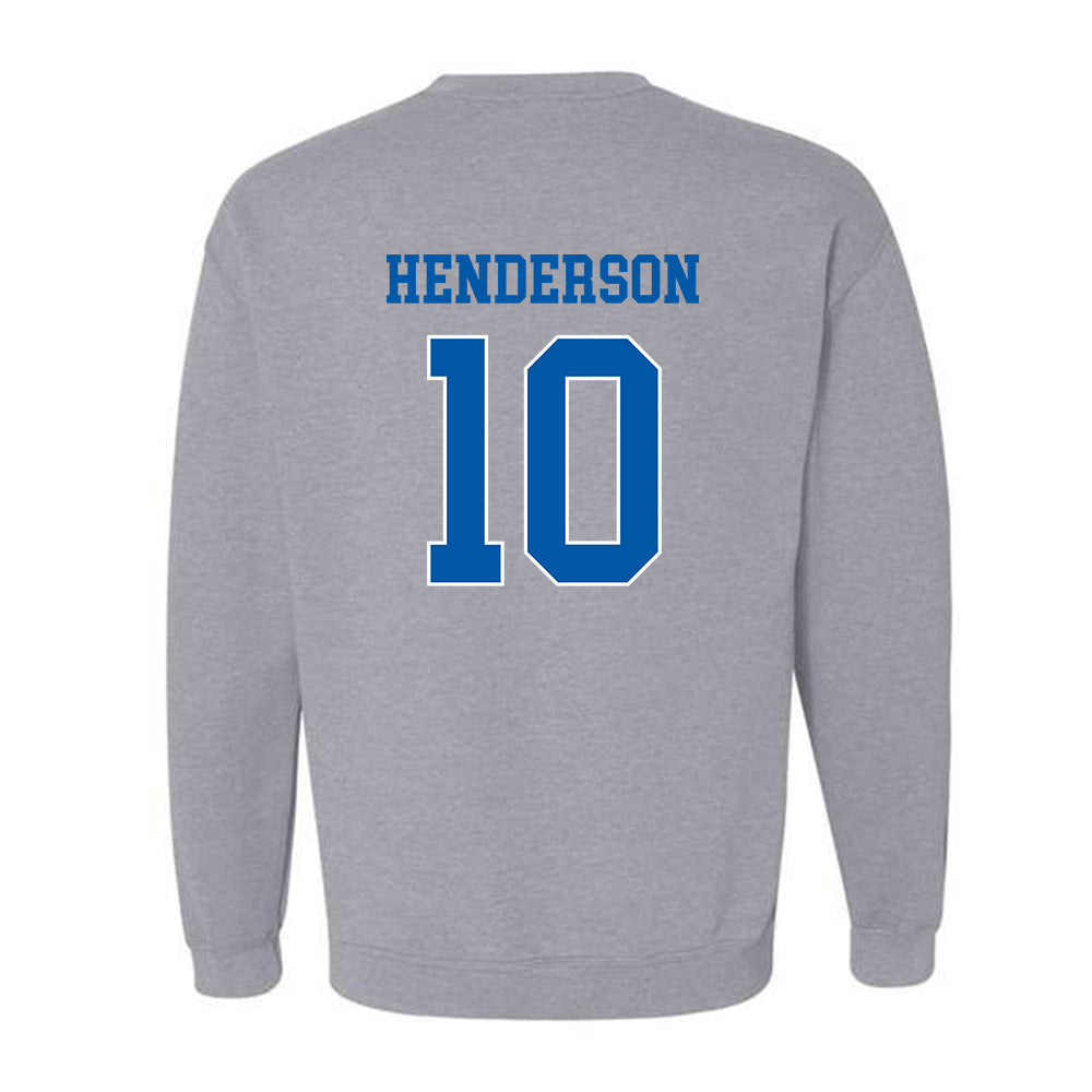 UNC Asheville - NCAA Women's Soccer : Emmie Henderson - Classic Shersey Crewneck Sweatshirt-1