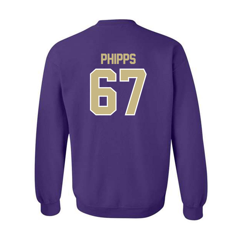 Albion - NCAA Football : Dylan Phipps - Classic Shersey Crewneck Sweatshirt-1