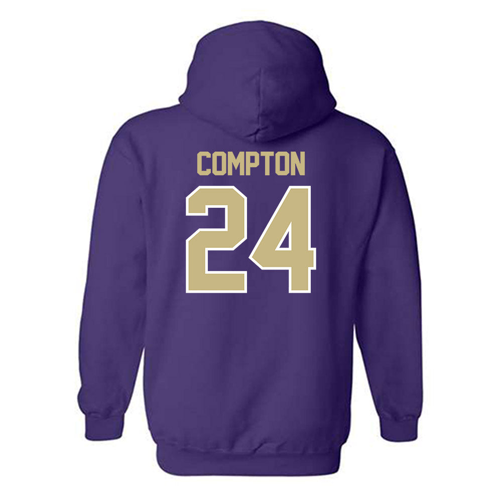 Albion - NCAA Men's Lacrosse : Matthew Compton - Classic Shersey Hooded Sweatshirt-1