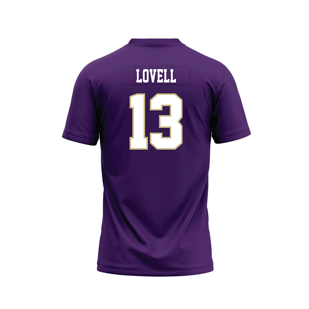 Albion - NCAA Football : George Lovell - Purple Football Jersey-1