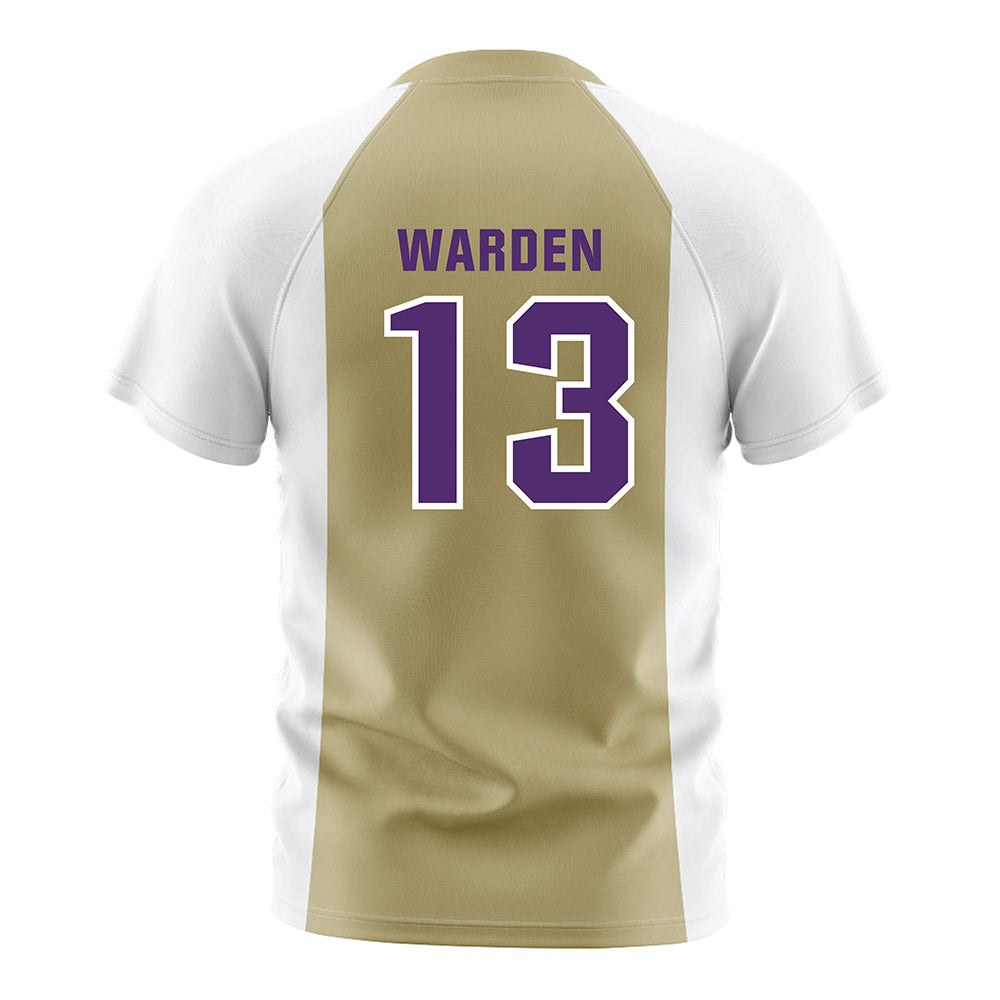 Albion - NCAA Women's Soccer : Maggie Warden - White Soccer Jersey-1