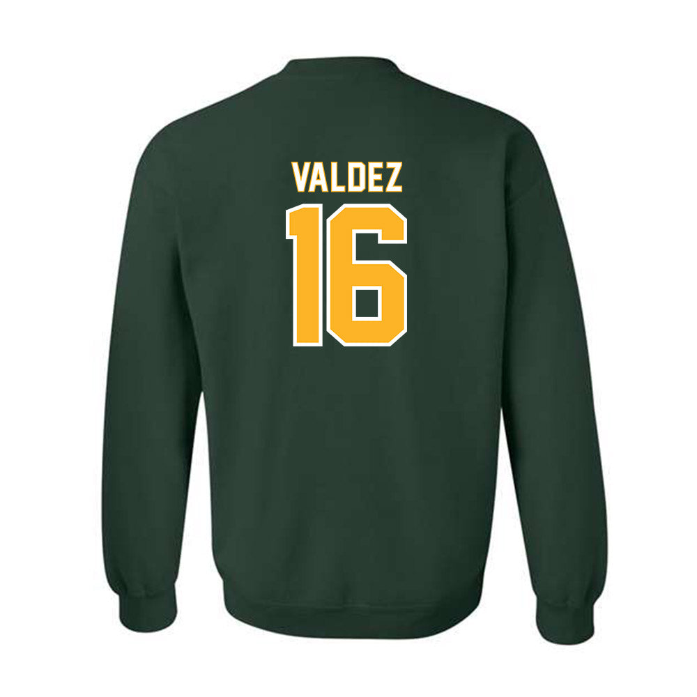 USFCA - NCAA Baseball : Adrian Valdez - Classic Shersey Crewneck Sweatshirt-1