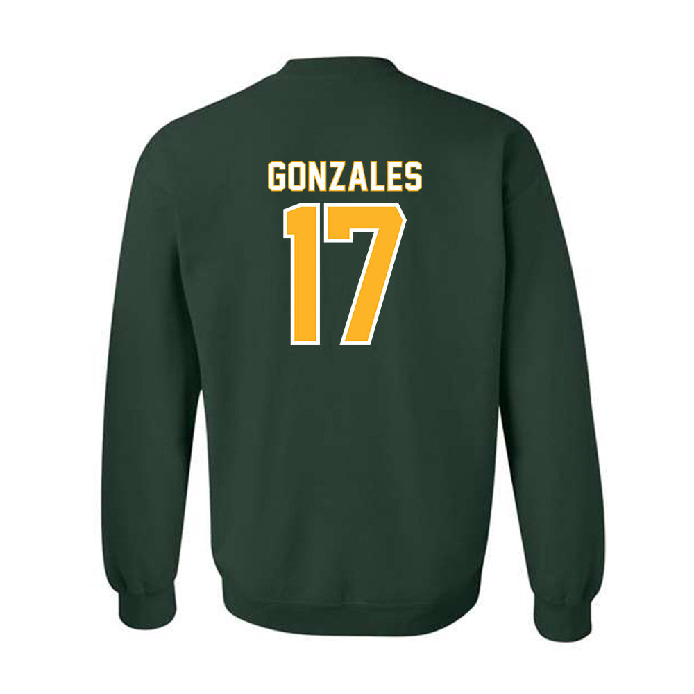 USFCA - NCAA Baseball : Thomas Gonzales - Classic Shersey Crewneck Sweatshirt-1
