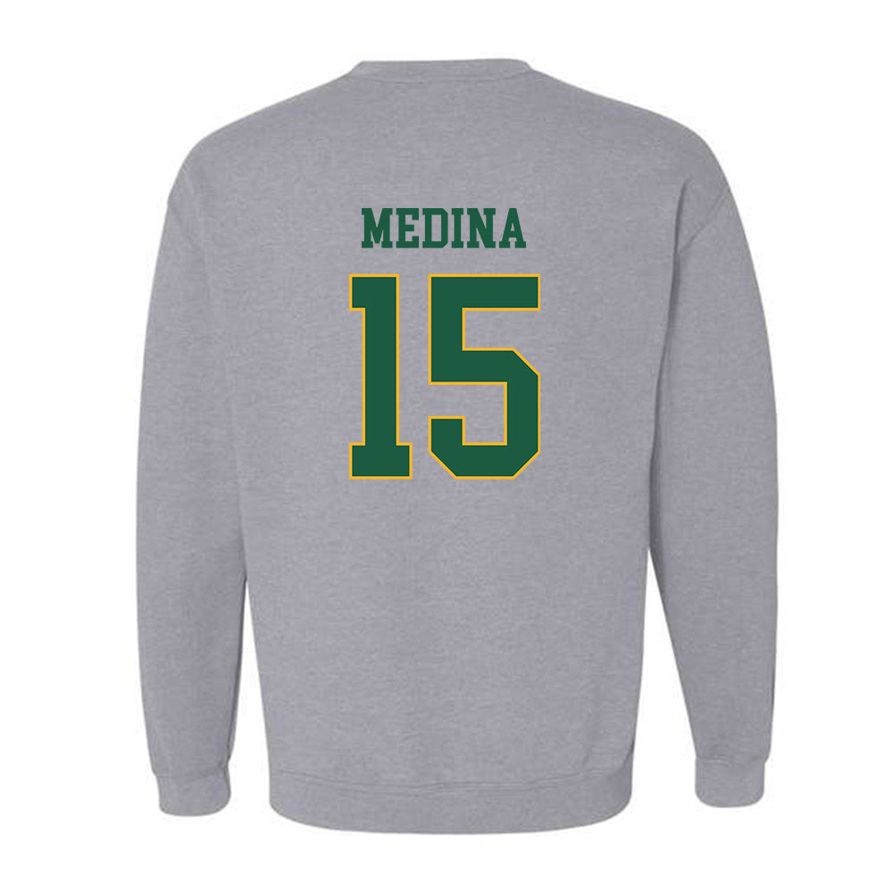 USFCA - NCAA Men's Soccer : Adrian Medina - Classic Shersey Crewneck Sweatshirt-1