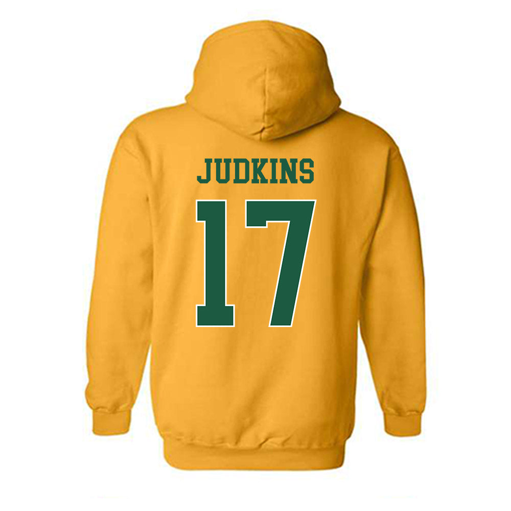 USFCA - NCAA Men's Soccer : Jaggar Judkins - Classic Shersey Hooded Sweatshirt-1