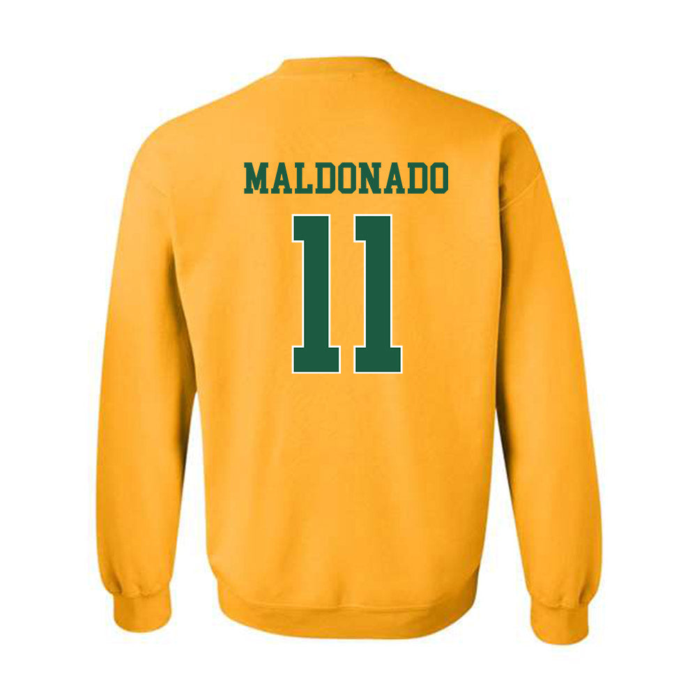 USFCA - NCAA Men's Soccer : Chris Maldonado - Classic Shersey Crewneck Sweatshirt-1