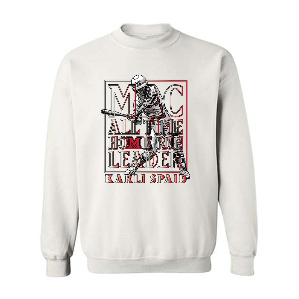Miami of Ohio - NCAA Softball : Karli Spaid - Individual Caricature Crewneck Sweatshirt