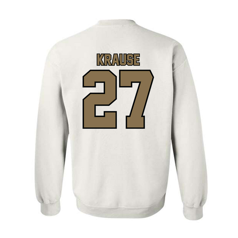 Bryant - NCAA Football : Trey Krause - Classic Shersey Crewneck Sweatshirt-1