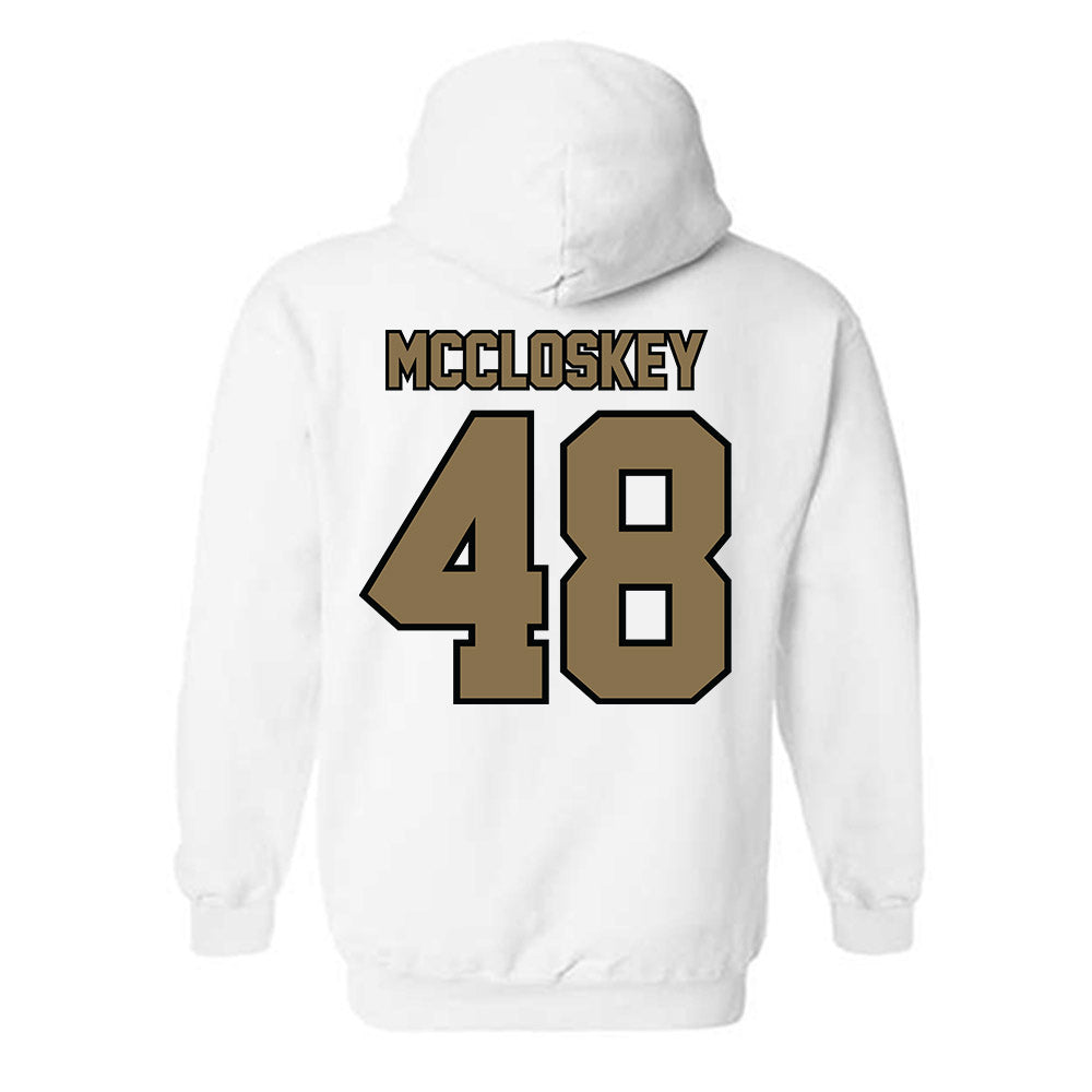 Bryant - NCAA Men's Lacrosse : Jack MCCLOSKEY - Classic Shersey Hooded Sweatshirt-1