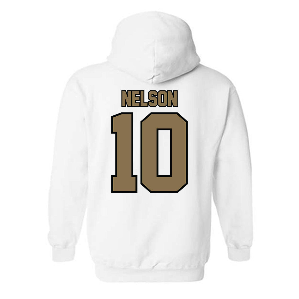Bryant - NCAA Women's Basketball : Rose Nelson - Classic Shersey Hooded Sweatshirt-1
