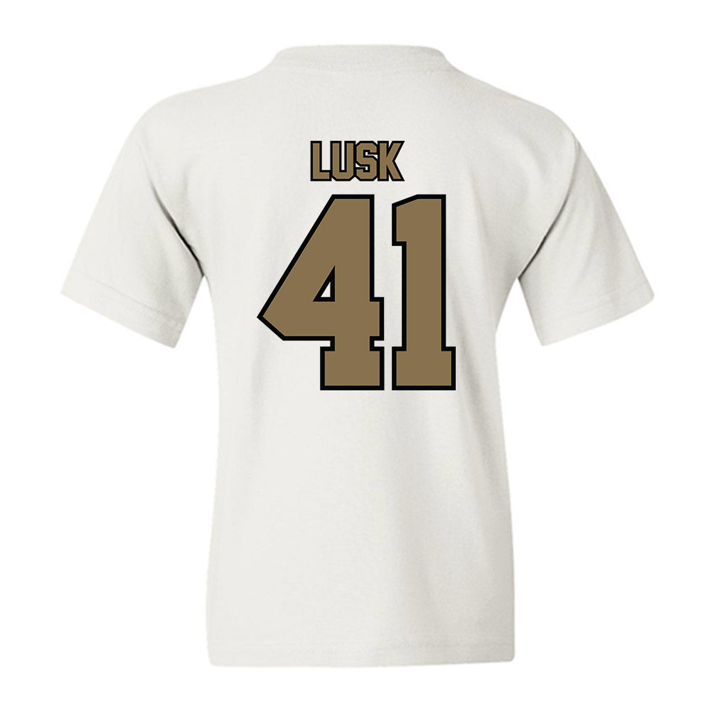 Bryant - NCAA Football : Drake Lusk - Classic Shersey Youth T-Shirt-1