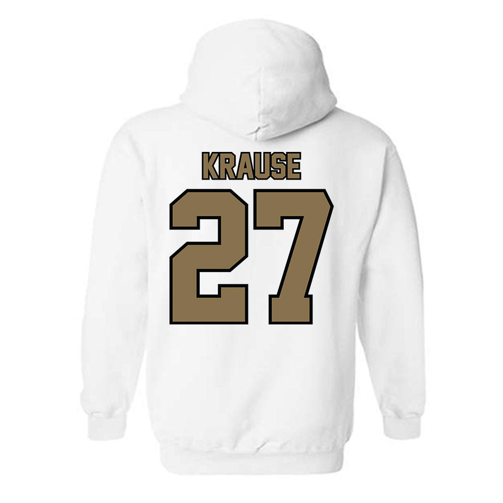 Bryant - NCAA Football : Trey Krause - Classic Shersey Hooded Sweatshirt-1