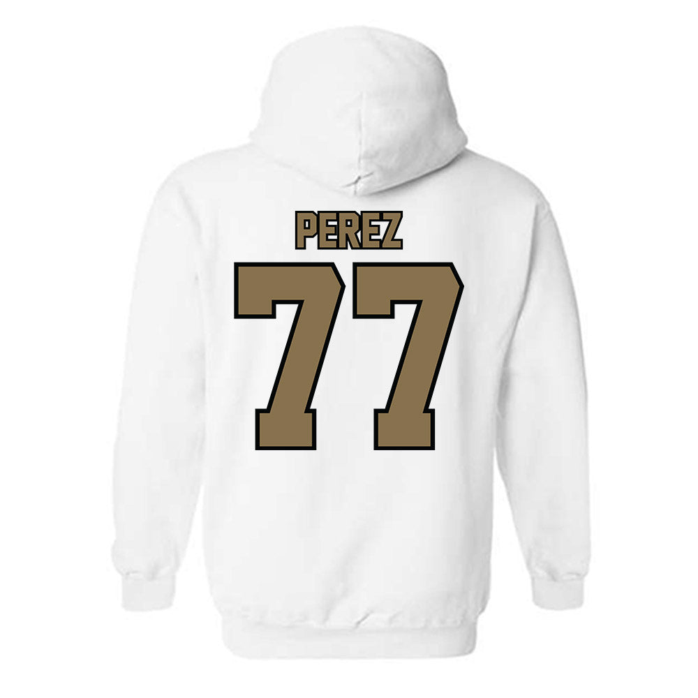 Bryant - NCAA Football : Anthony Perez - Classic Shersey Hooded Sweatshirt-1