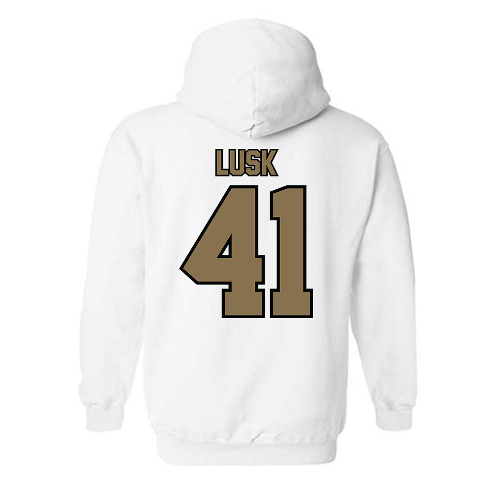 Bryant - NCAA Football : Drake Lusk - Classic Shersey Hooded Sweatshirt-1