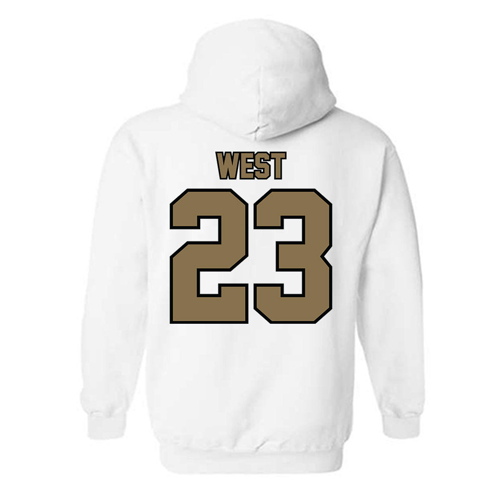 Bryant - NCAA Softball : Alissa West - Classic Shersey Hooded Sweatshirt-1