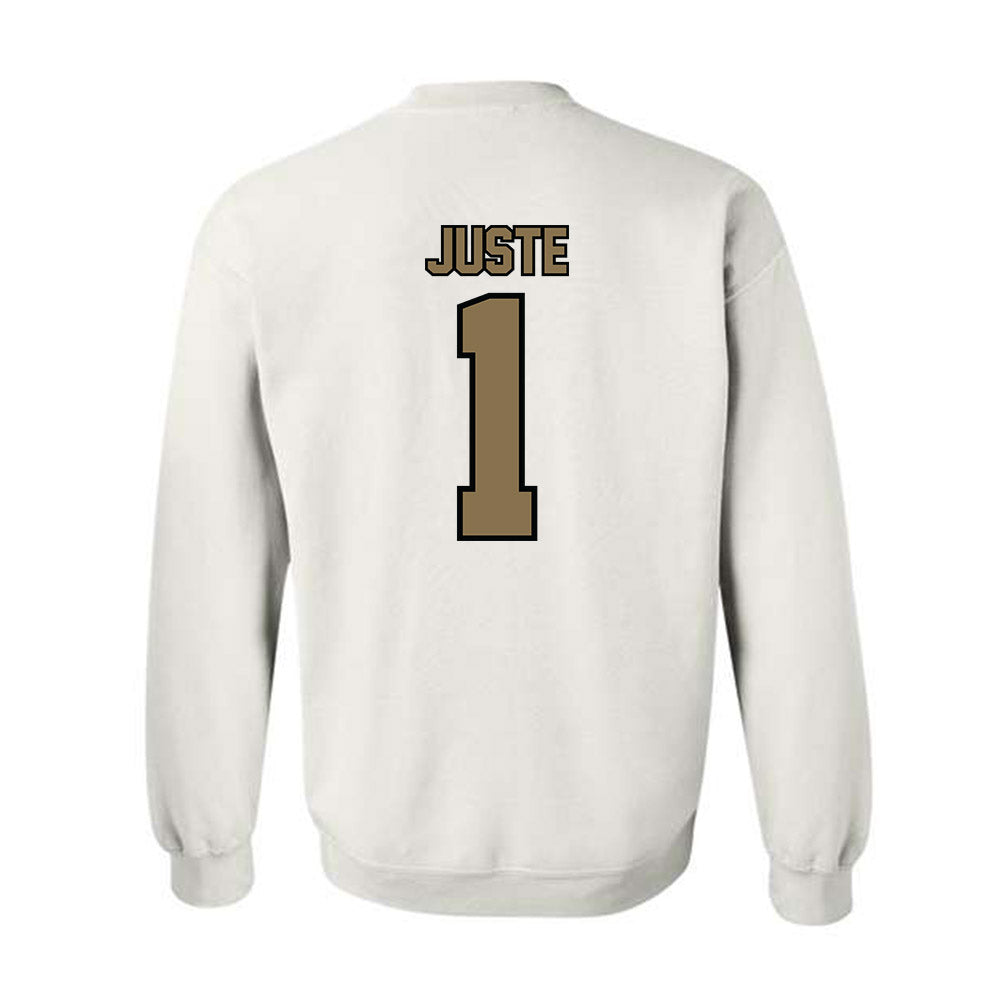 Bryant - NCAA Football : Azarel Juste - Classic Shersey Crewneck Sweatshirt-1
