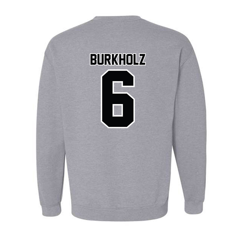 Bryant - NCAA Baseball : Max Burkholz - Classic Shersey Crewneck Sweatshirt-1