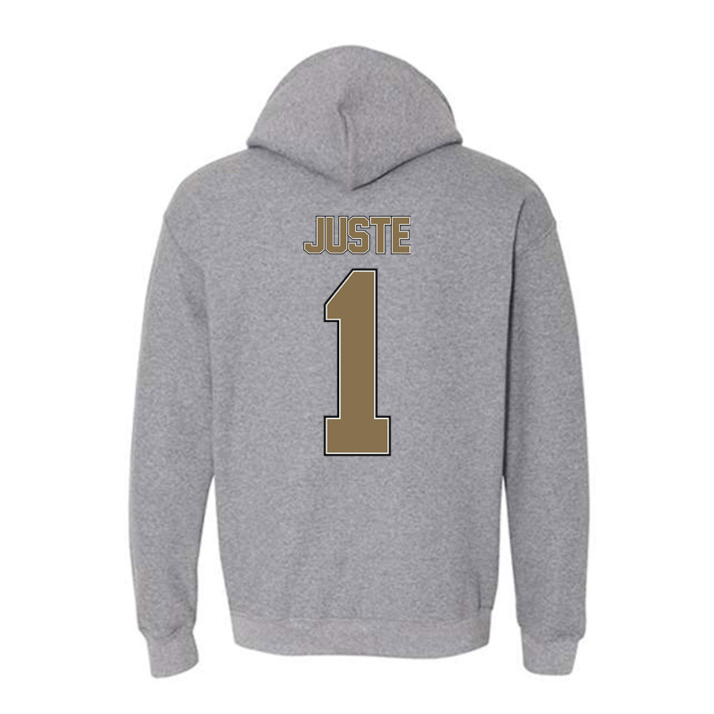 Bryant - NCAA Football : Azarel Juste - Classic Shersey Hooded Sweatshirt-1