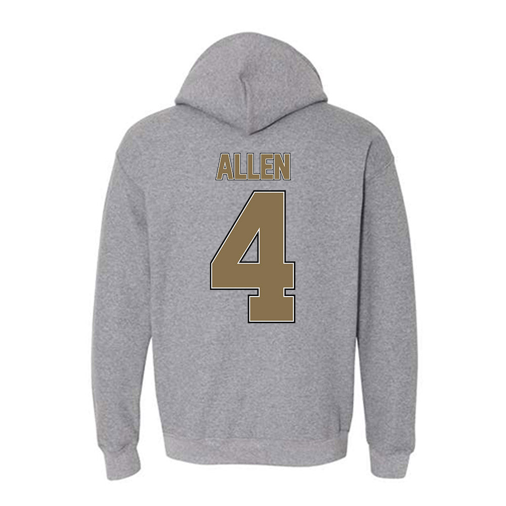Bryant - NCAA Men's Basketball : Quincy Allen - Classic Shersey Hooded Sweatshirt-1