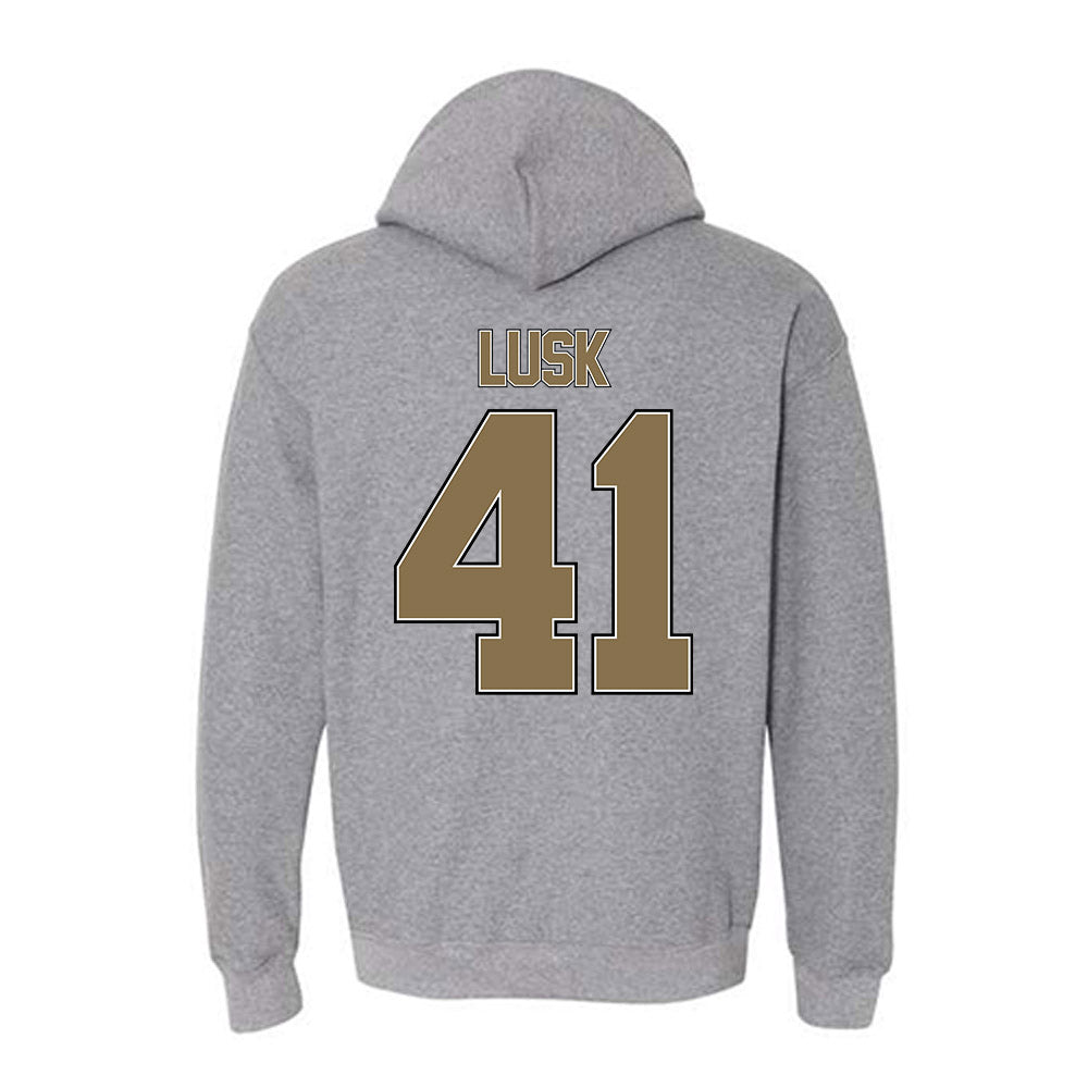 Bryant - NCAA Football : Drake Lusk - Classic Shersey Hooded Sweatshirt-1