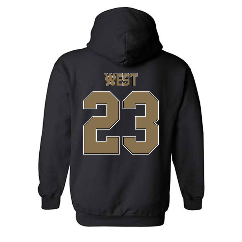 Bryant - NCAA Softball : Alissa West - Classic Shersey Hooded Sweatshirt-1