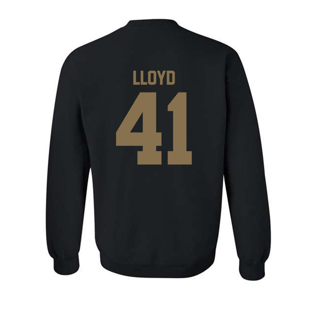Bryant - NCAA Men's Lacrosse : Kijana Lloyd - Classic Fashion Shersey Crewneck Sweatshirt-1