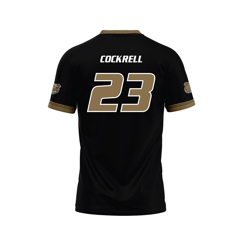 Bryant - NCAA Football : Markiel Cockrell - Black Football Jersey-1