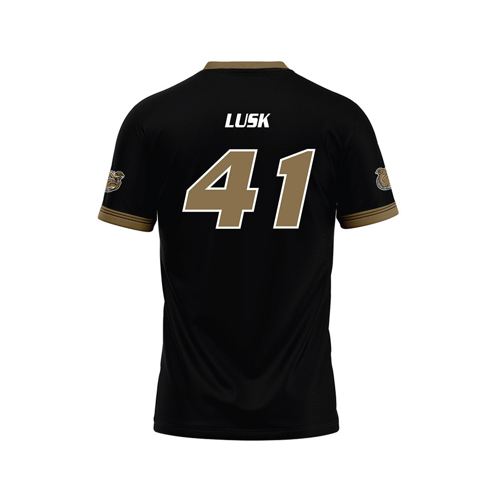 Bryant - NCAA Football : Drake Lusk - Black Football Jersey-1