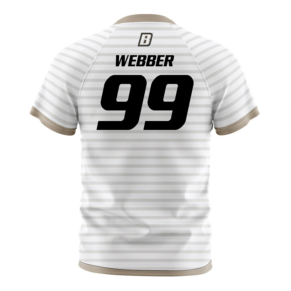 Bryant - NCAA Men's Soccer : Colby Webber - White Soccer Jersey-1