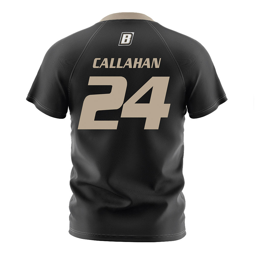Bryant - NCAA Women's Soccer : Delaney Callahan - Black Soccer Jersey-1