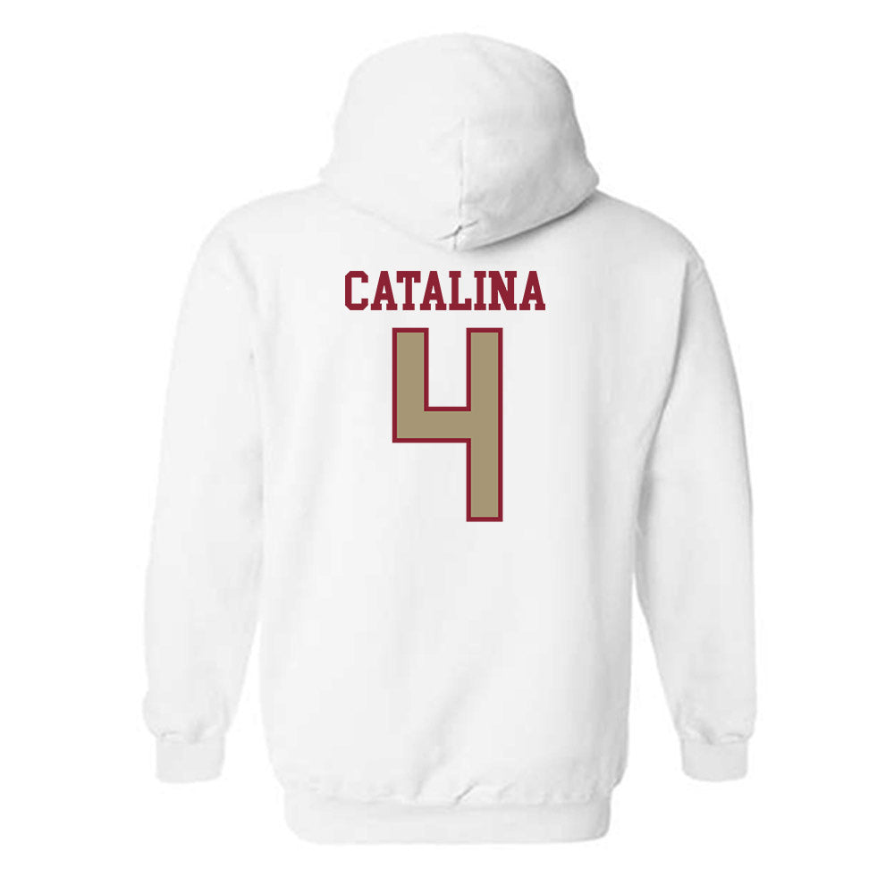 Lafayette College - NCAA Softball : Olivia Catalina - Classic Shersey Hooded Sweatshirt-1