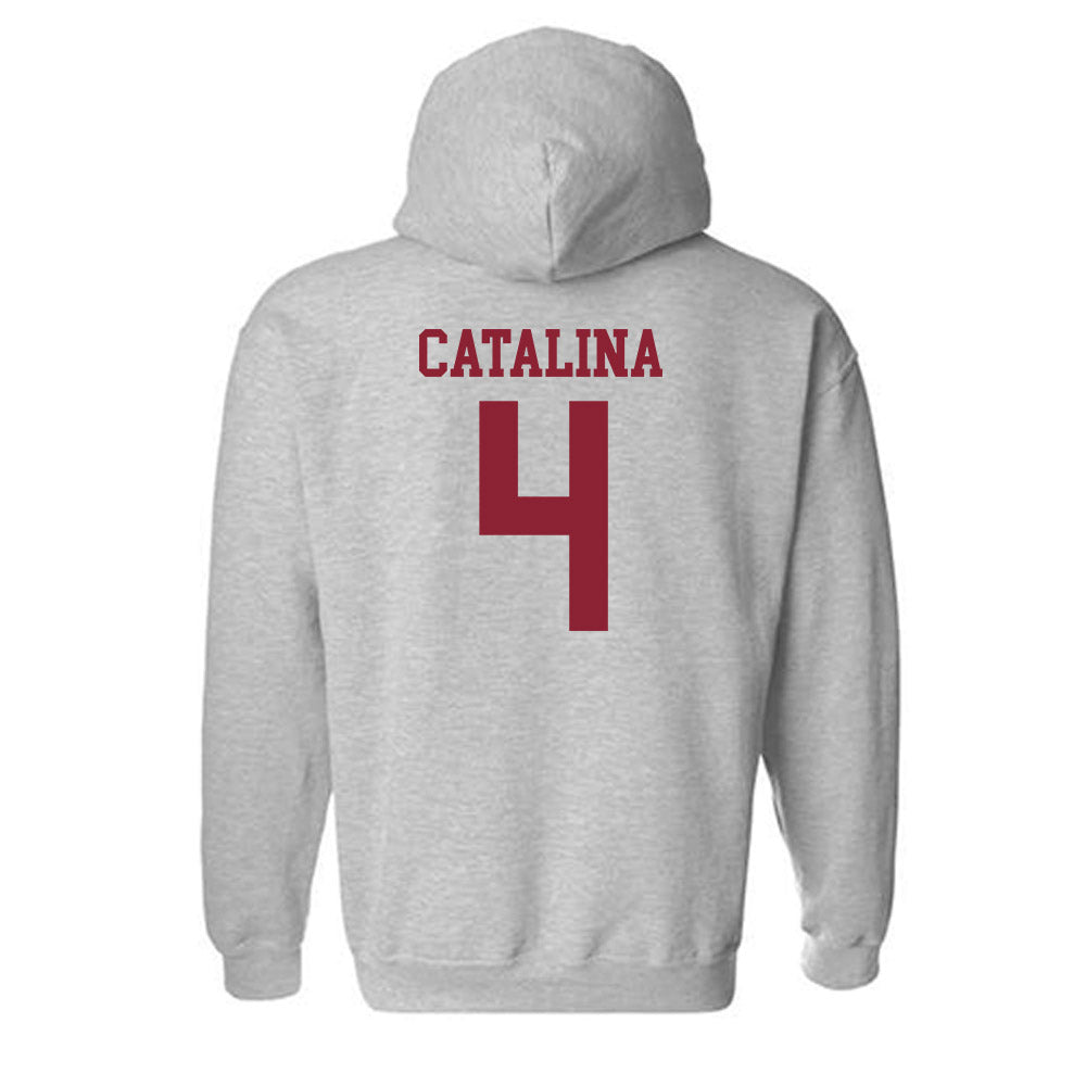 Lafayette College - NCAA Softball : Olivia Catalina - Classic Shersey Hooded Sweatshirt-1