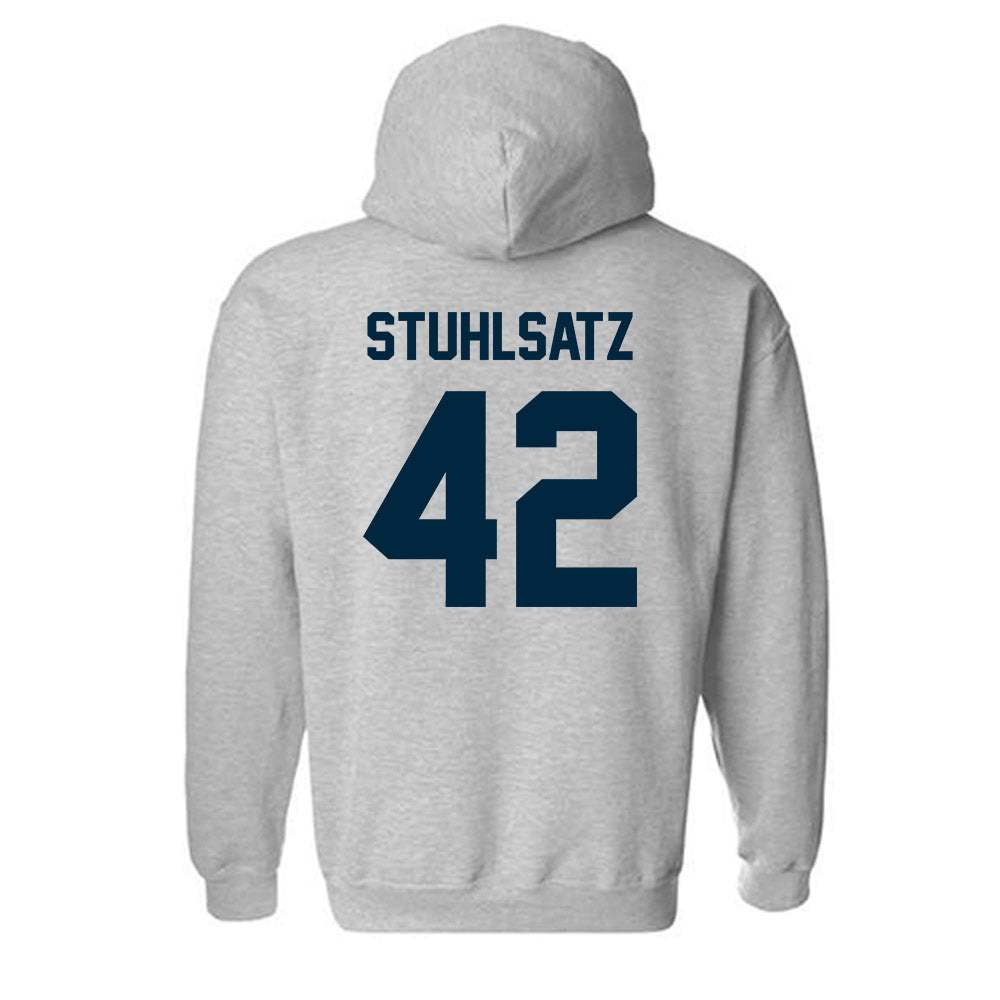 Wyoming - NCAA Football : Ethan Stuhlsatz - Classic Fashion Shersey Hooded Sweatshirt-1