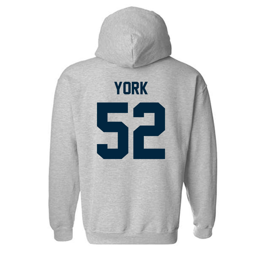 Wyoming - NCAA Football : Carson York - Classic Fashion Shersey Hooded Sweatshirt