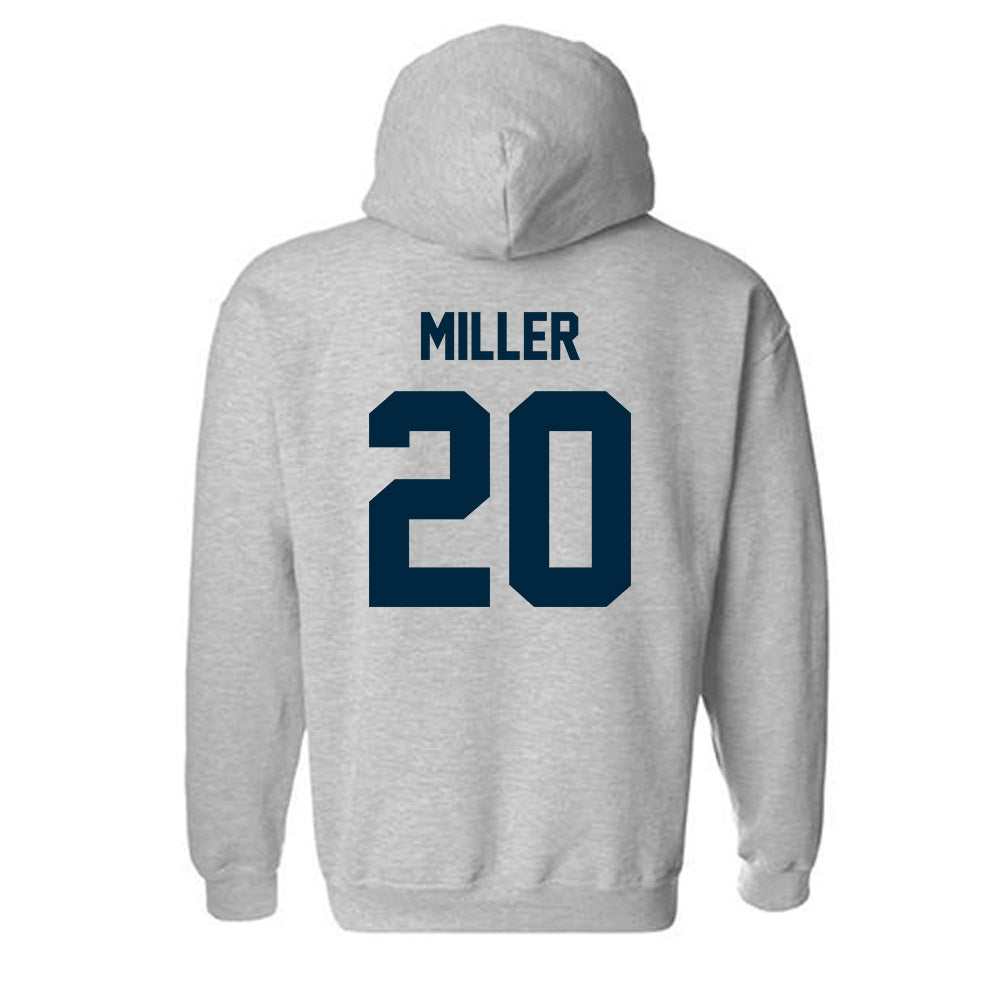 Wyoming - NCAA Football : Dainsus Miller - Classic Fashion Shersey Hooded Sweatshirt-1