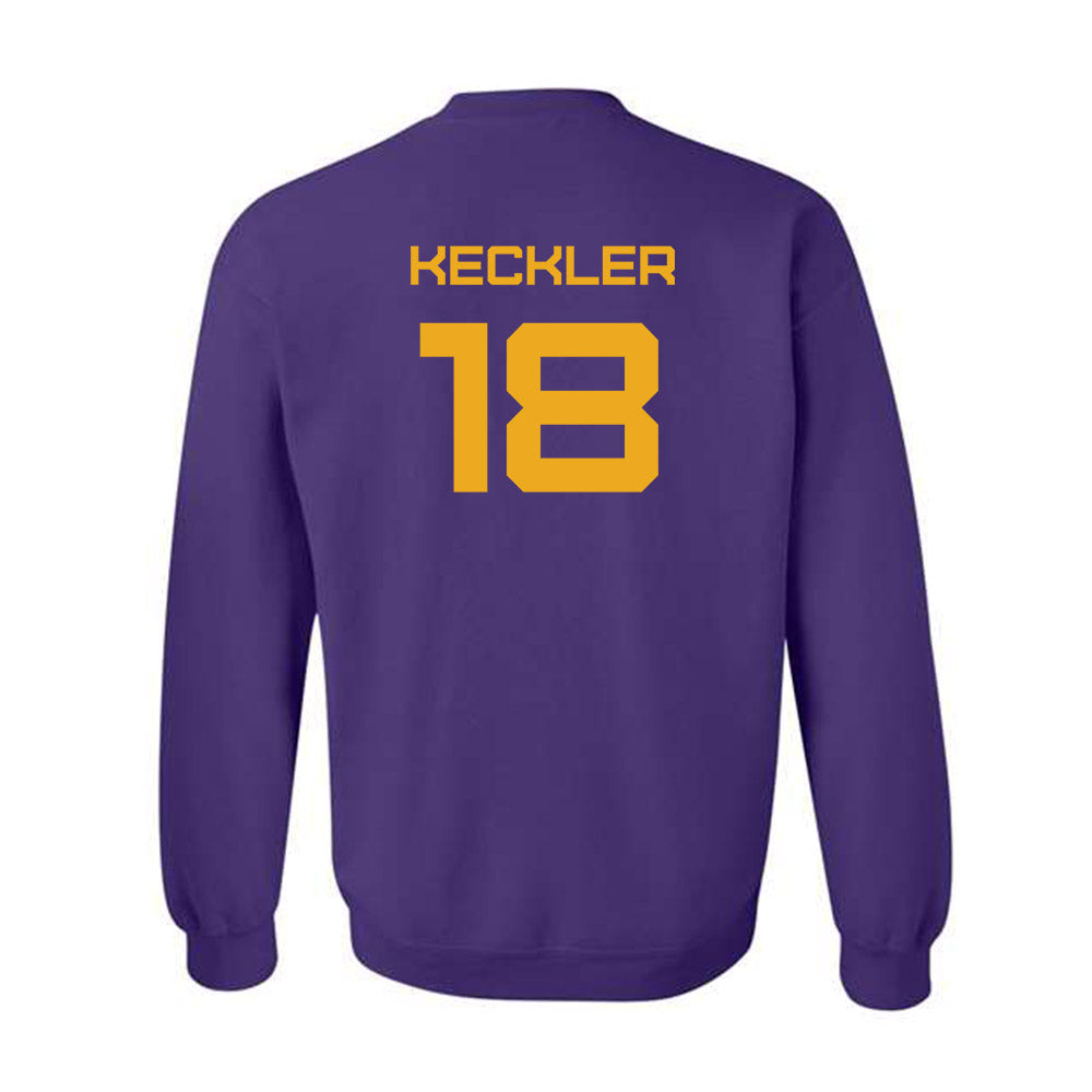 Albany - NCAA Football : Kyle Keckler - Classic Shersey Crewneck Sweatshirt-1