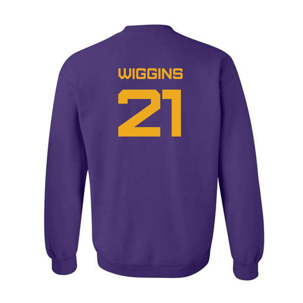 Albany - NCAA Football : Ervin Wiggins - Classic Shersey Crewneck Sweatshirt-1