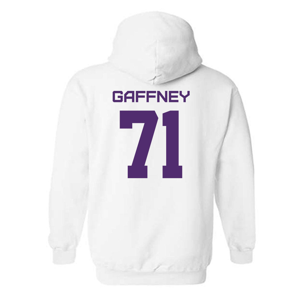Albany - NCAA Football : Josh Gaffney - Classic Shersey Hooded Sweatshirt-1