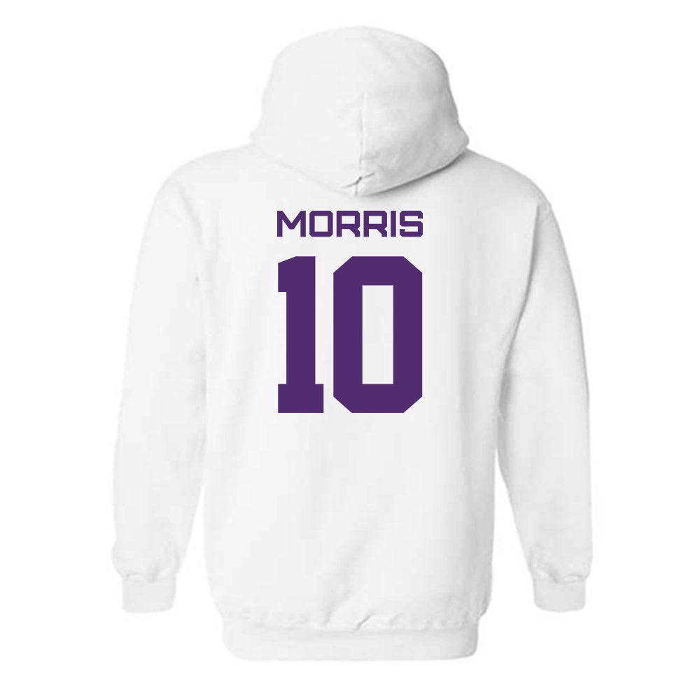 Albany - NCAA Baseball : Logan Morris - Classic Shersey Hooded Sweatshirt-1
