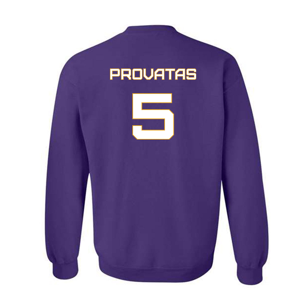 Albany - NCAA Women's Volleyball : Kiki Provatas - Classic Shersey Crewneck Sweatshirt-1