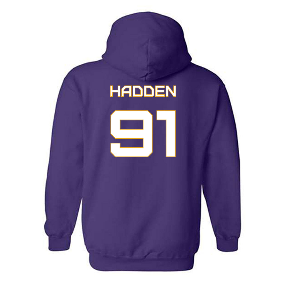 Albany - NCAA Men's Lacrosse : Jack Hadden - Classic Shersey Hooded Sweatshirt-1