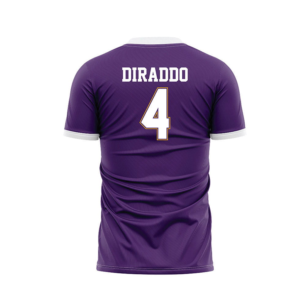 Albany - NCAA Women's Soccer : Julia DiRaddo - Purple Soccer Jersey-1